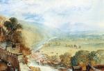水彩大师 William Turner_Ingleborough_From_The_Terrace_Of_Hornby_Castle